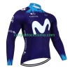 Maillot mangas largas Movistar 2023